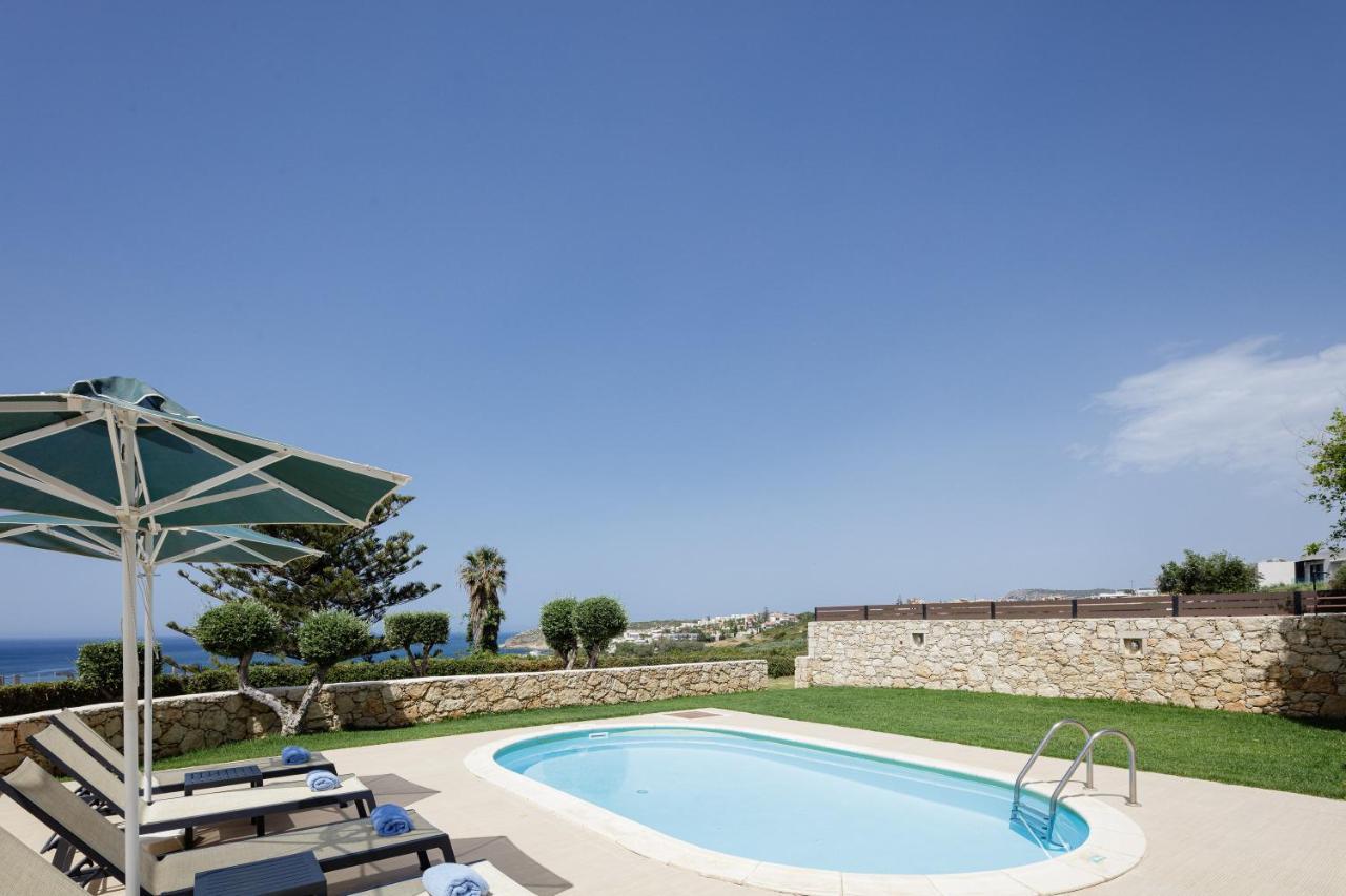 Stavromenos Villas - Private Pools & Seaview - 500M From Beach Eksteriør bilde