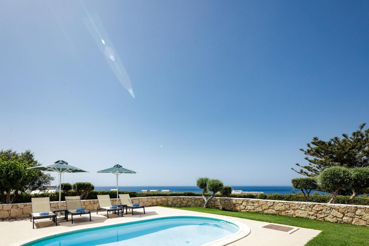 Stavromenos Villas - Private Pools & Seaview - 500M From Beach Eksteriør bilde