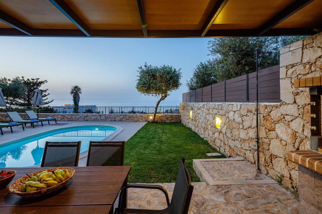 Stavromenos Villas - Private Pools & Seaview - 500M From Beach Eksteriør bilde