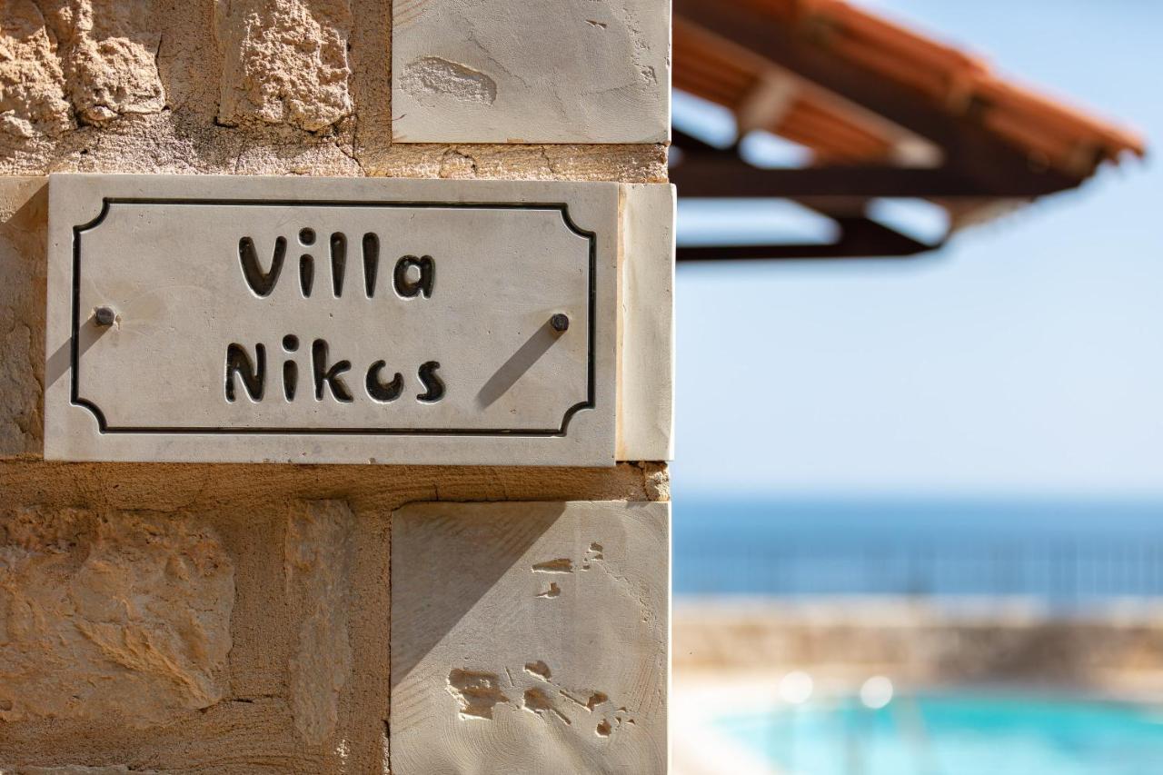 Stavromenos Villas - Private Pools & Seaview - 500M From Beach Eksteriør bilde