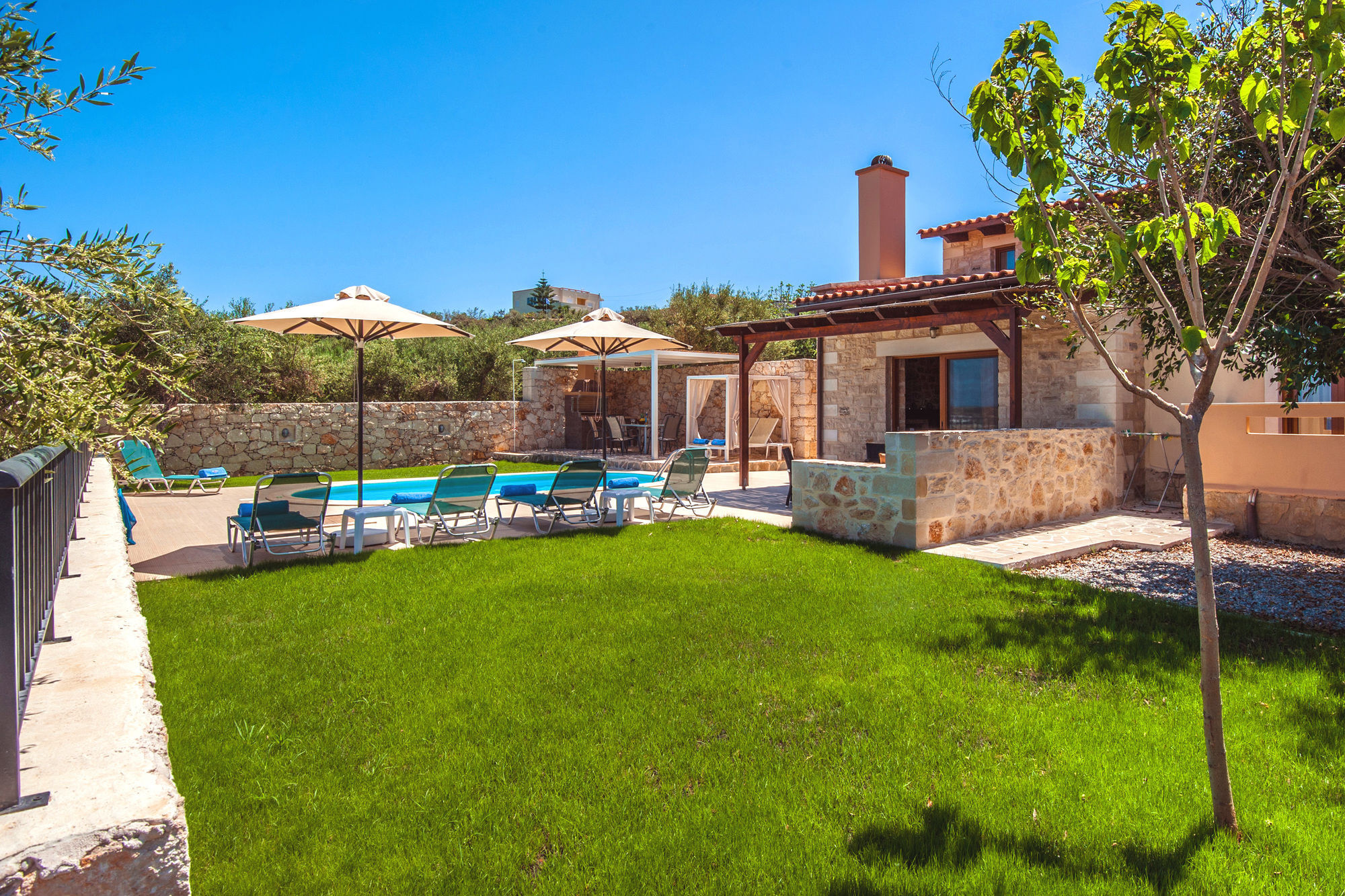 Stavromenos Villas - Private Pools & Seaview - 500M From Beach Eksteriør bilde